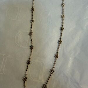 Southern Living Gold Floral Necklace